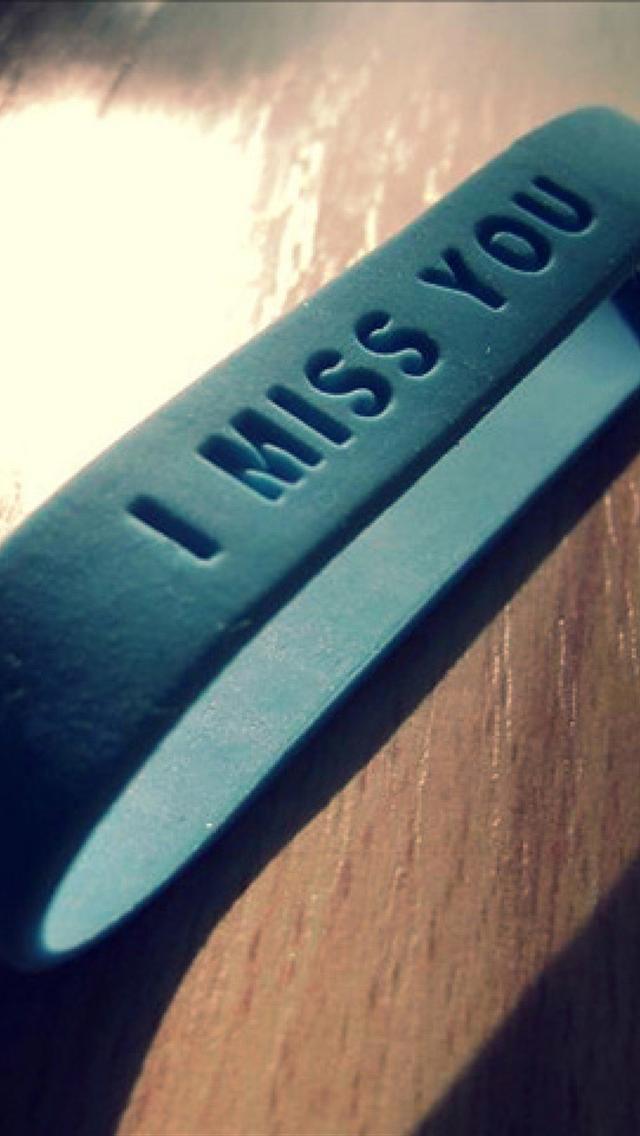 Miss You iPhone Wallpaper HD X Background
