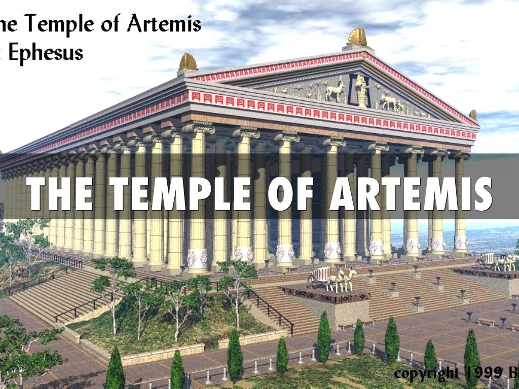 Temple Of Artemis By Jed Kangas
