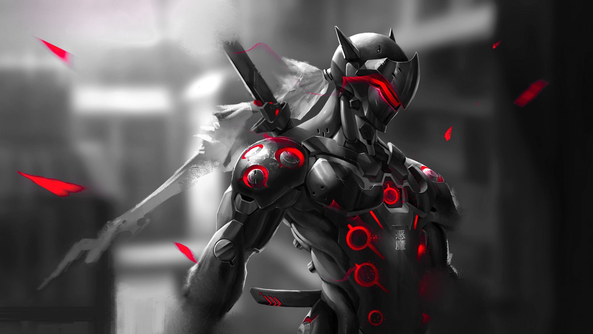 Black And Red Gaming Wallpaper On