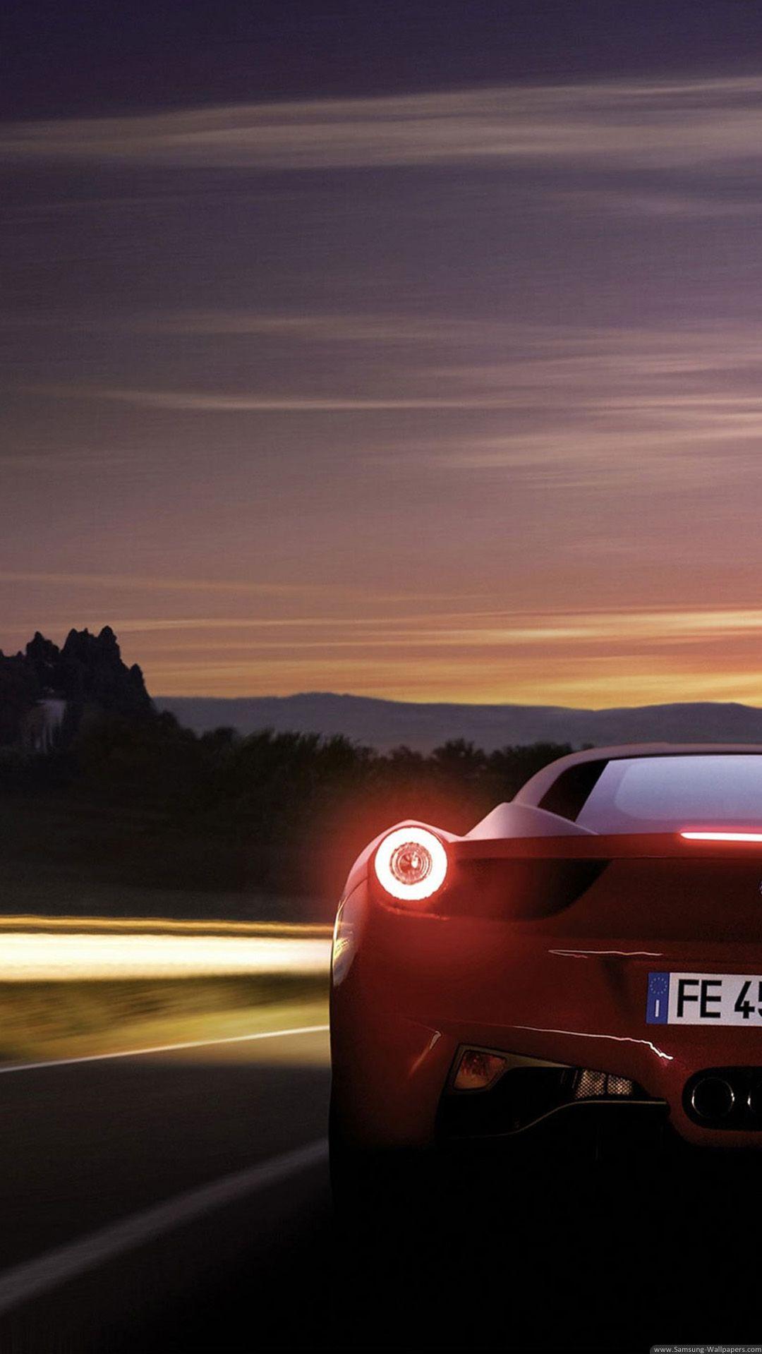 Top Cars iPhone Wallpaper Ferrari Italia