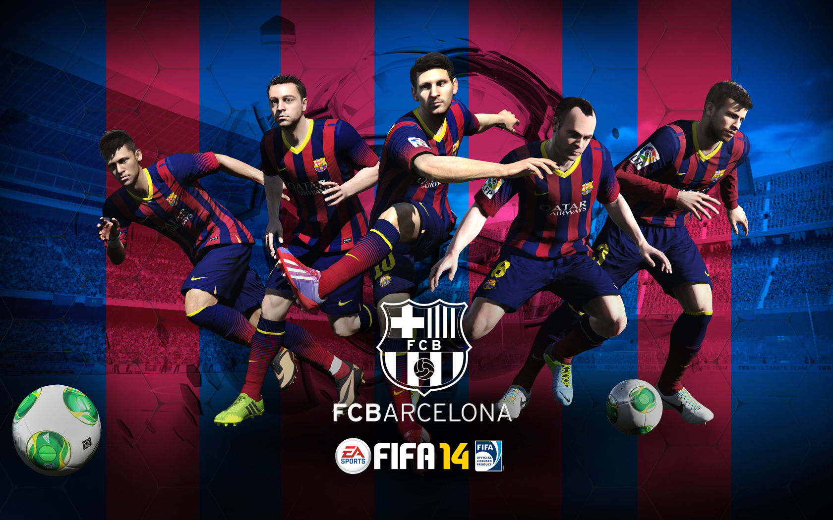 Free download FC Barcelona Partners with EA Sports FIFPlay [1680x1050] for  your Desktop, Mobile & Tablet | Explore 48+ FIFA 2015 Wallpapers | Fifa  2015 Mobile Wallpaper, Fifa Wallpaper, Fifa Wallpapers