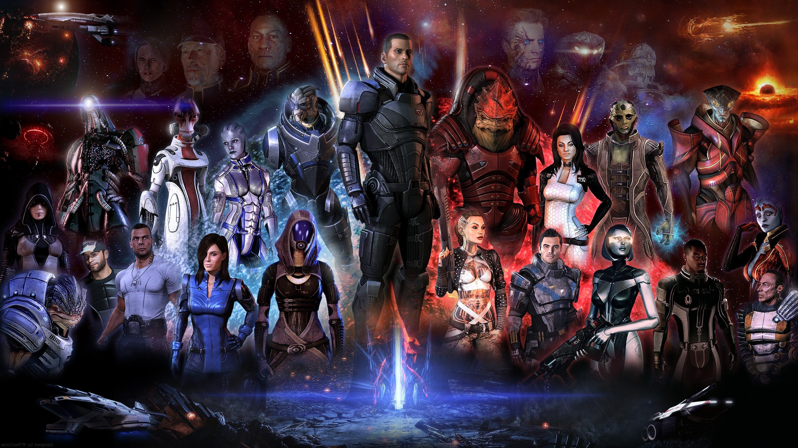 Mass Effect Video Games Wallpaper