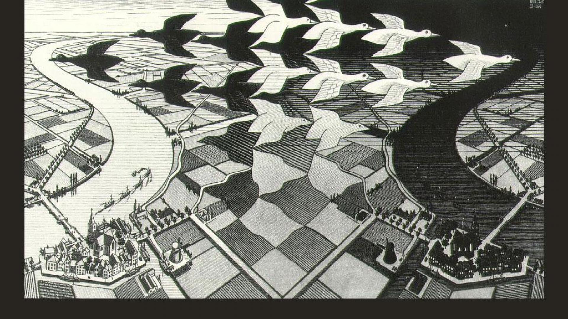 Escher Wallpaper HD Pw