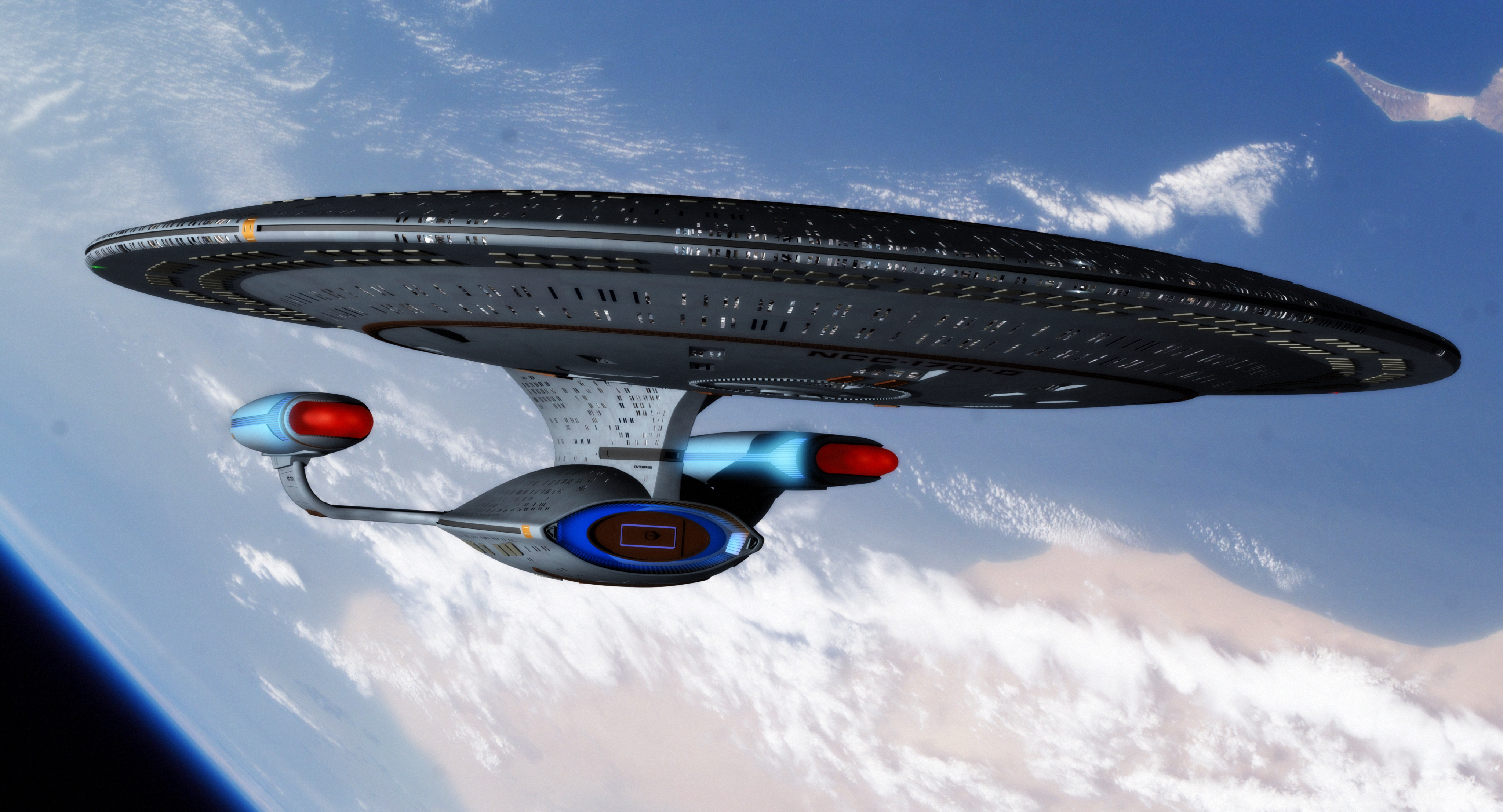 Uss Enterprise Ncc D By Thefirstfleet