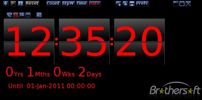 Timer For Windows Desktop Countdown Gadget