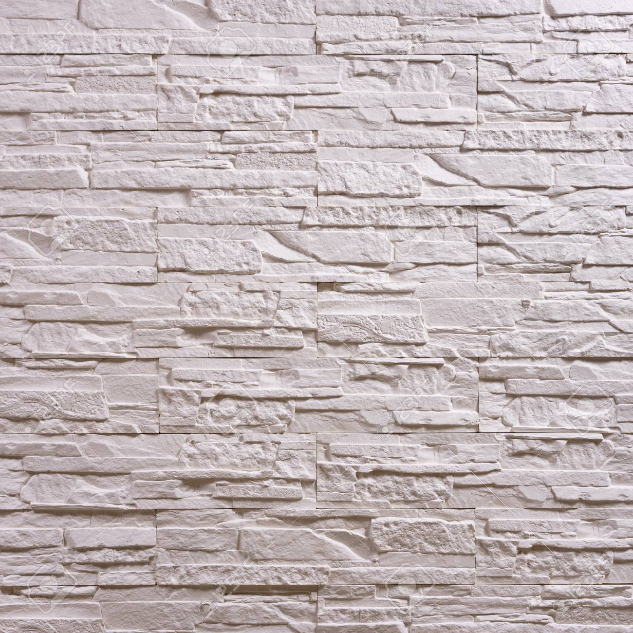 White Stone Seamless Repeating Wallpaper Background Pattern Stock