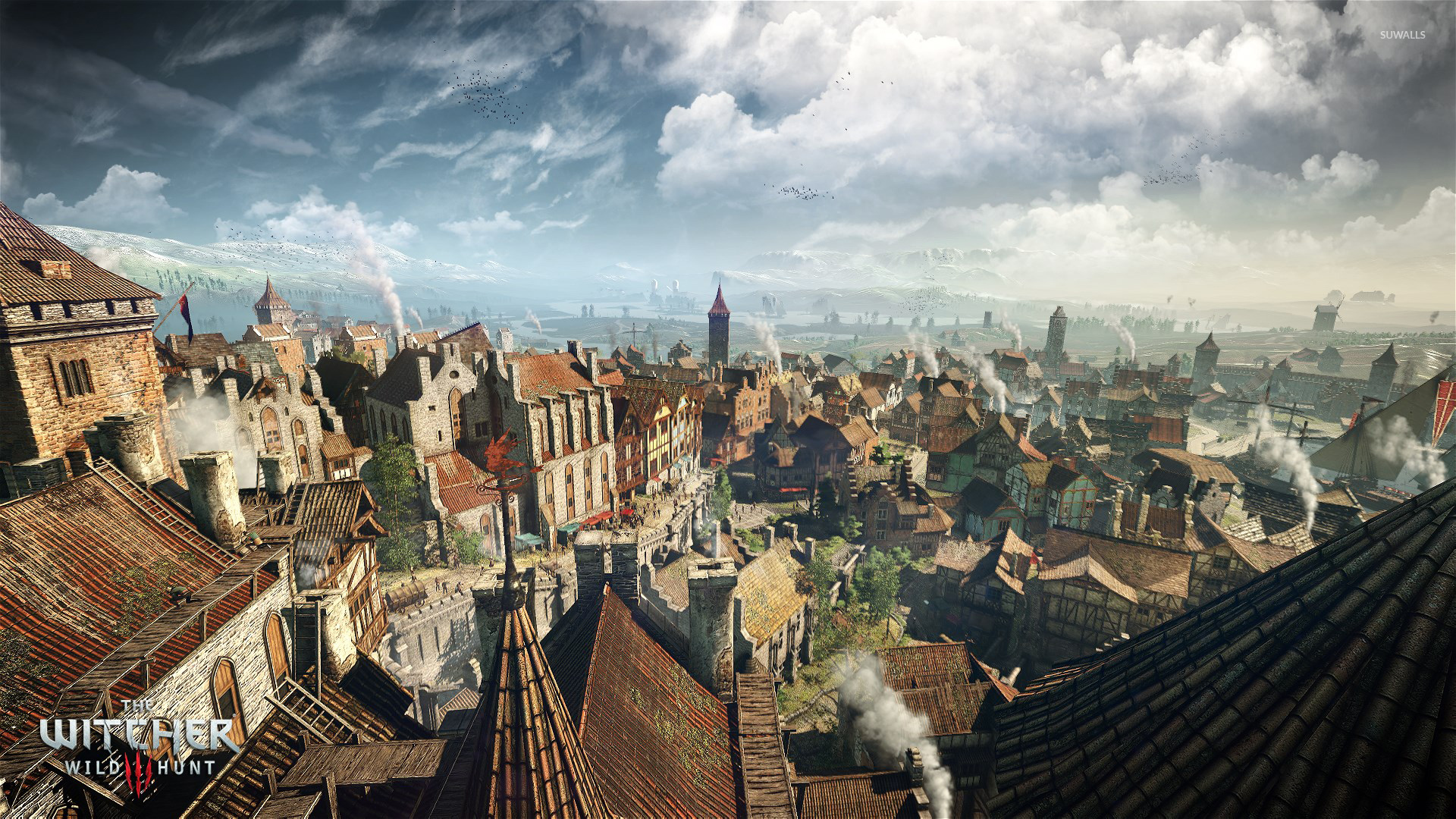 town in The Witcher 3 Wild Hunt wallpaper   Game wallpapers   49402 1680x1050
