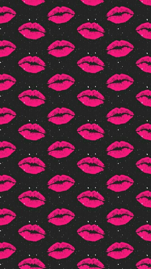 Pink Lips Lip Wallpaper Background