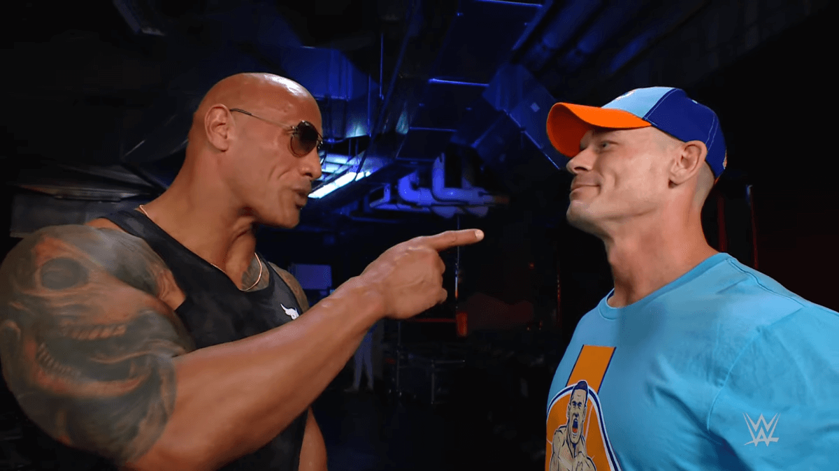 The Rock And John Cena Rivalry Returns In Smackdown