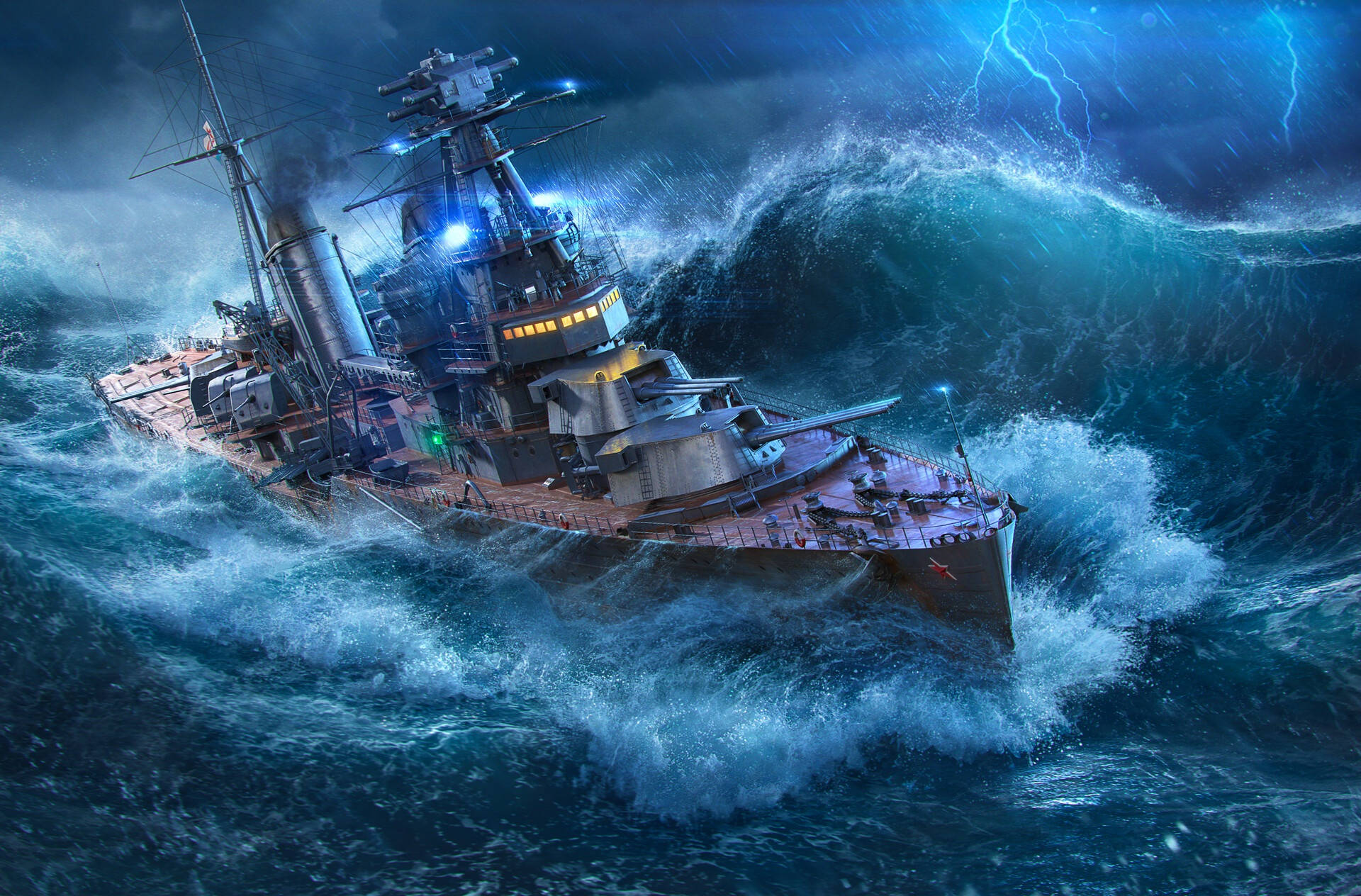 Warship Wallpaper