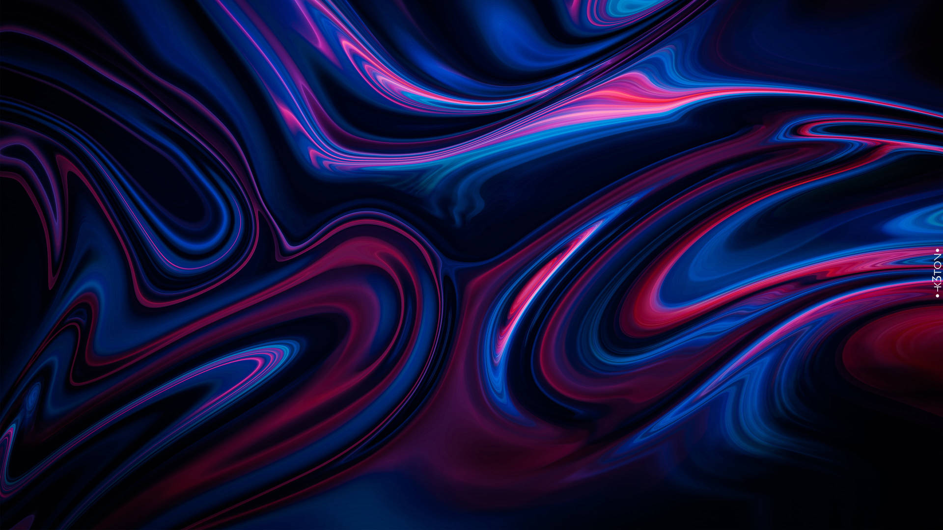 Pink And Blue Wallpaper