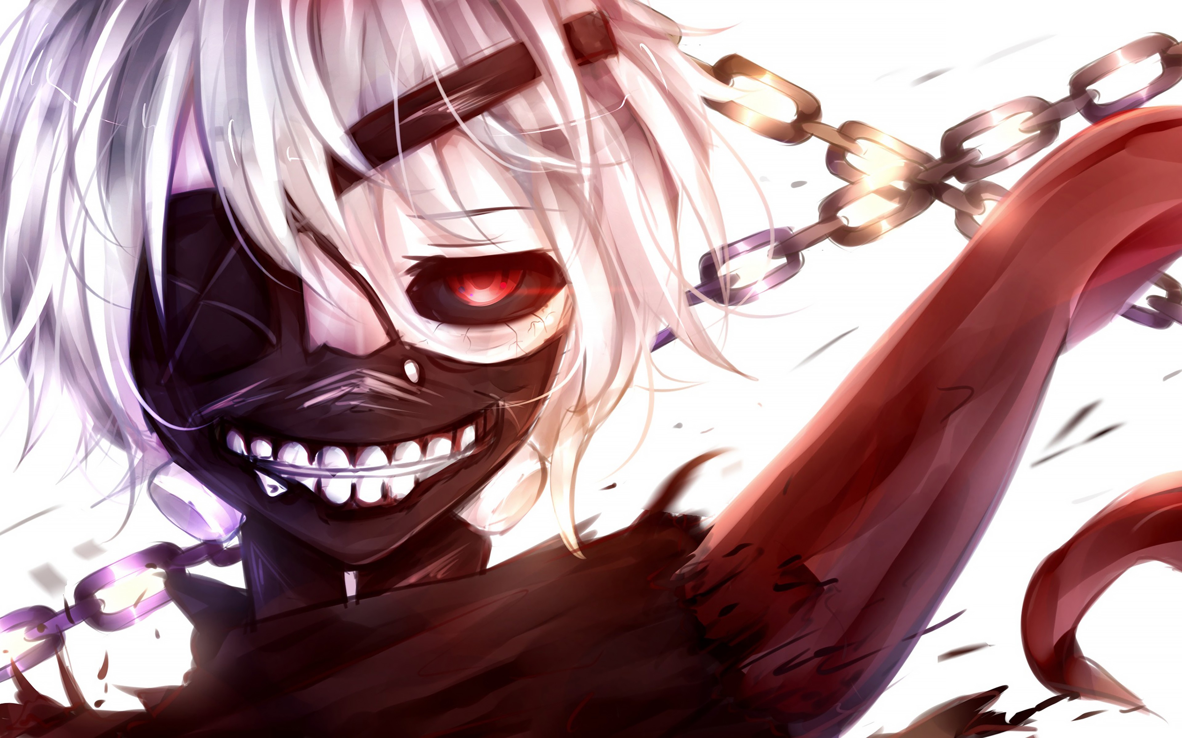 Tokyo Ghoul Kaneki Ken Anime 4k Resolution HD Wallpaper Image