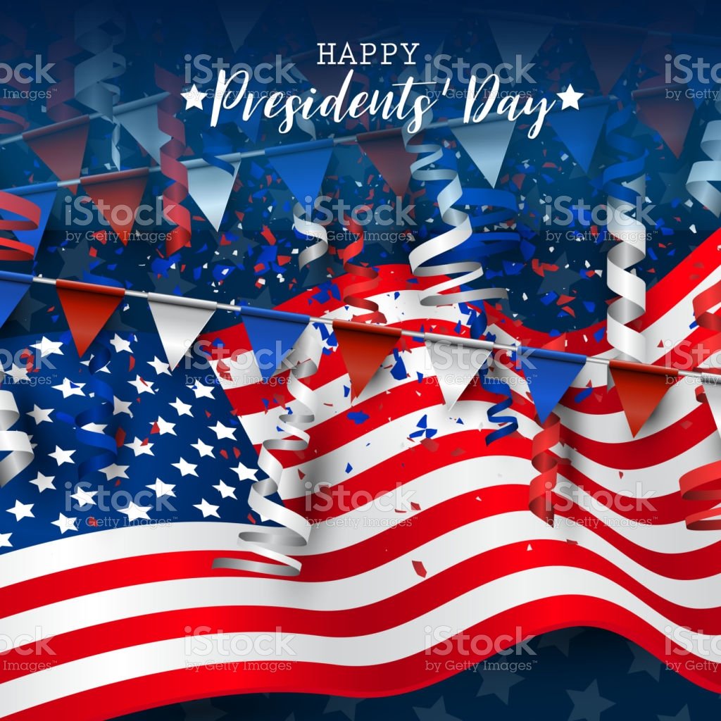 Free download Happy Presidents Day Banner Background Usa Waving Flag ...