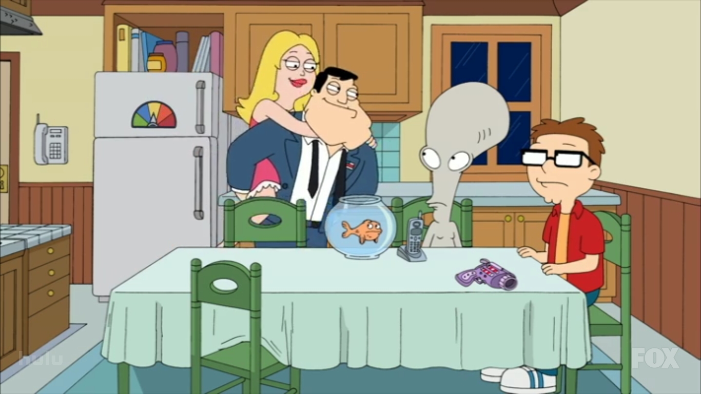 American Dad Drunk Wallpaper Roger