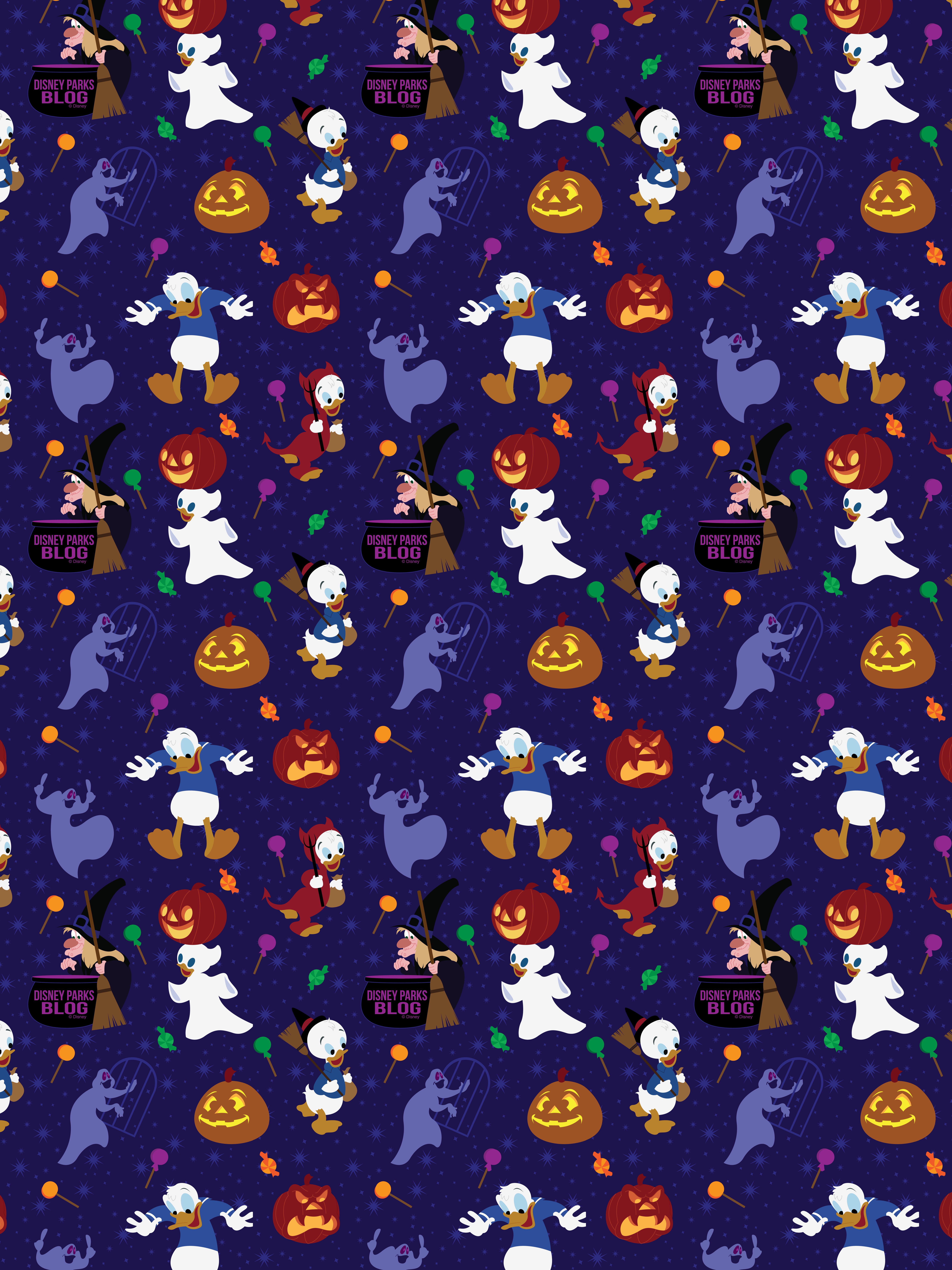 Purple Halloween Wallpaper Top