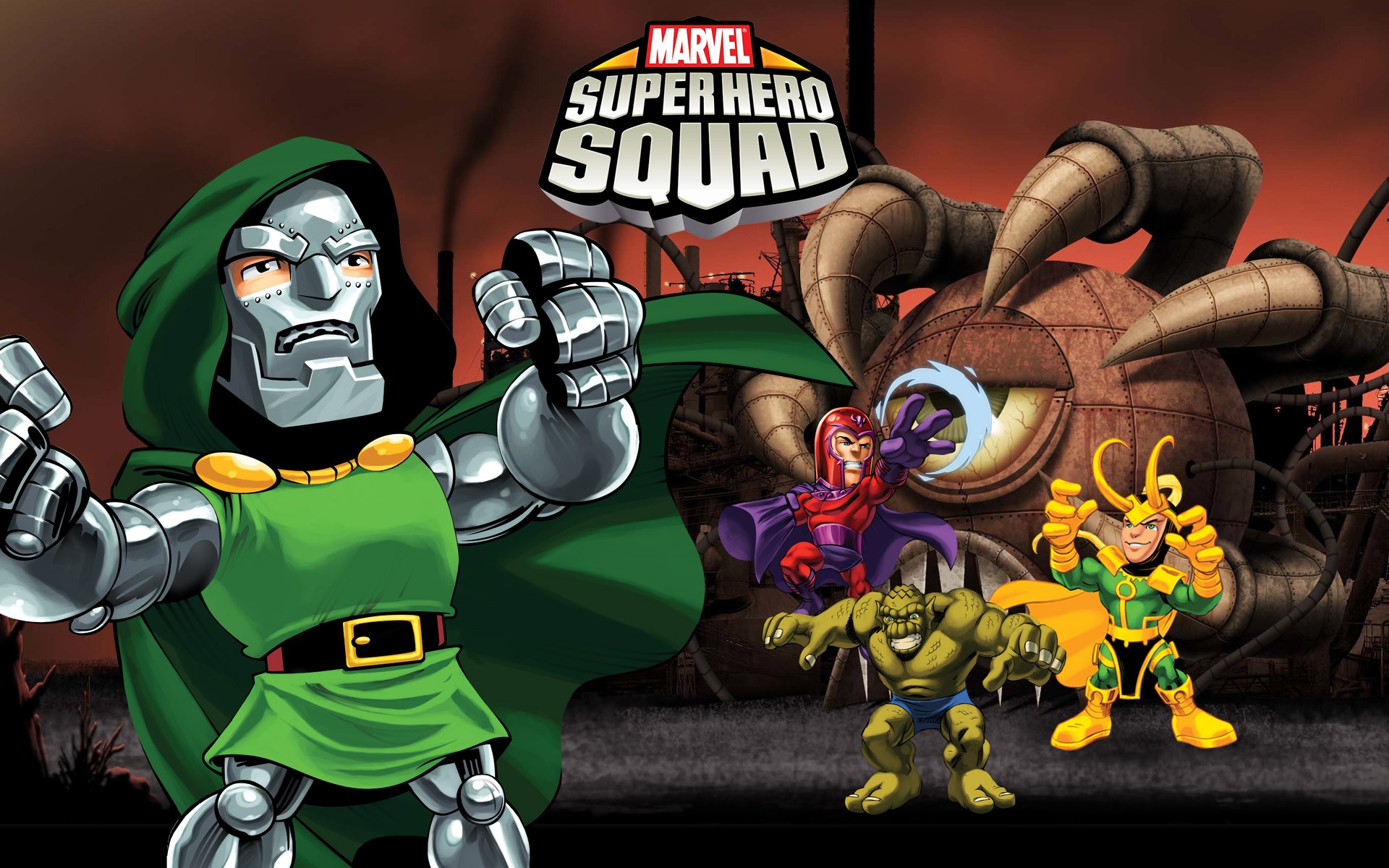 Marvel Superhero Squad desktop wallpaper