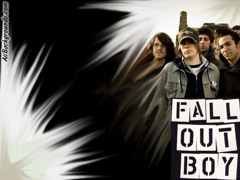 Fall Out Boy Background Myspace