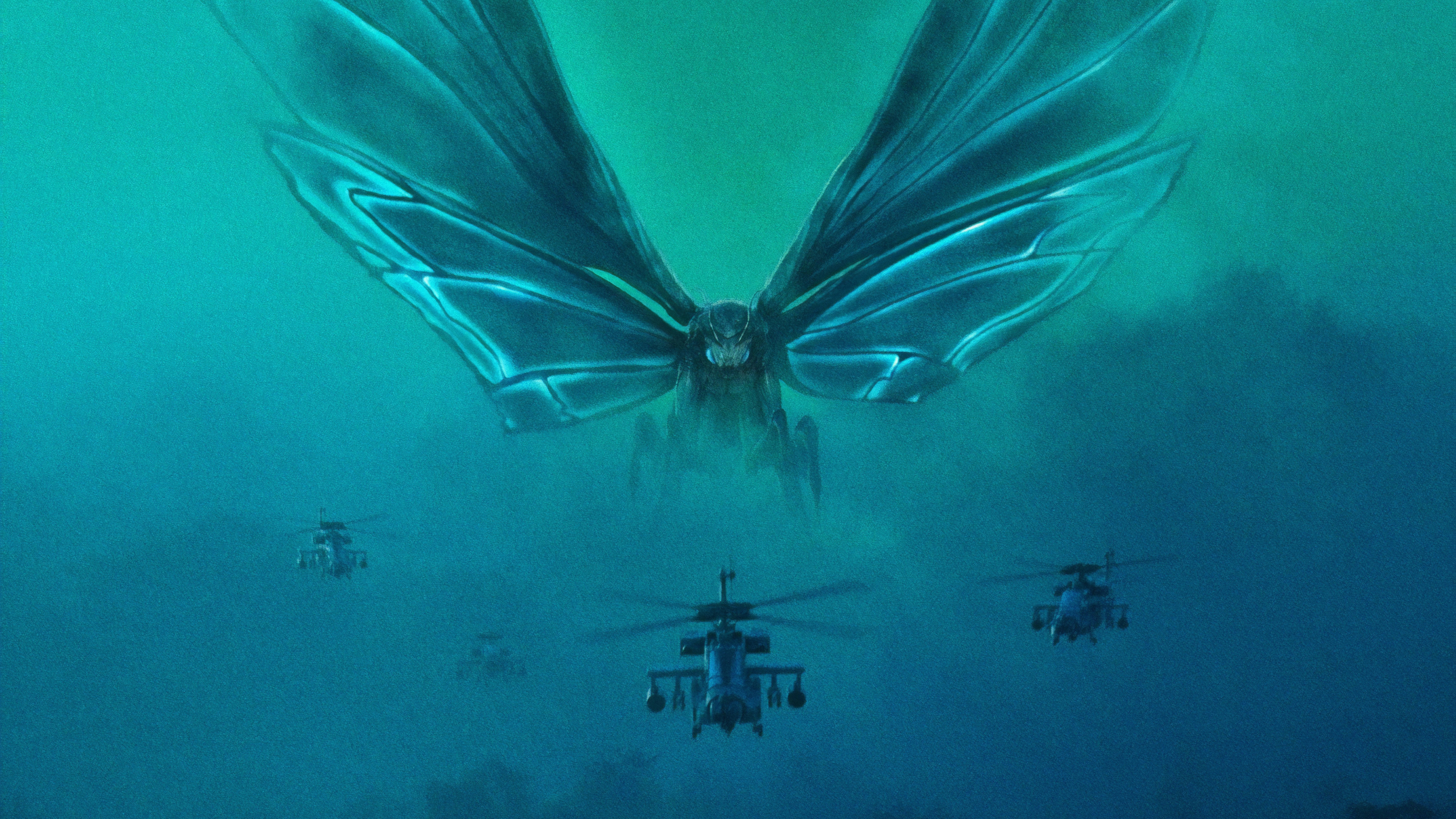 Mothra Godzilla King Of The Monsters 5k Wallpaper HD