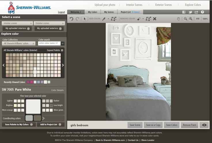 Sherwin Williams Color Visualizer Upload Photos Try Out Paint