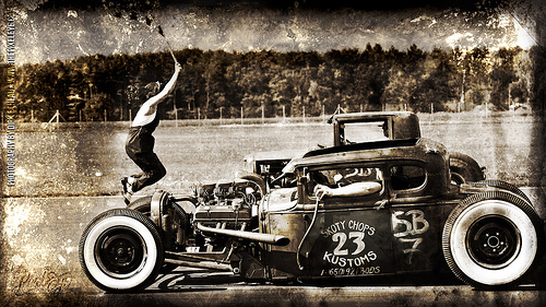 Hot Rod Wallpaper Imac By The Pixeleye Interactive