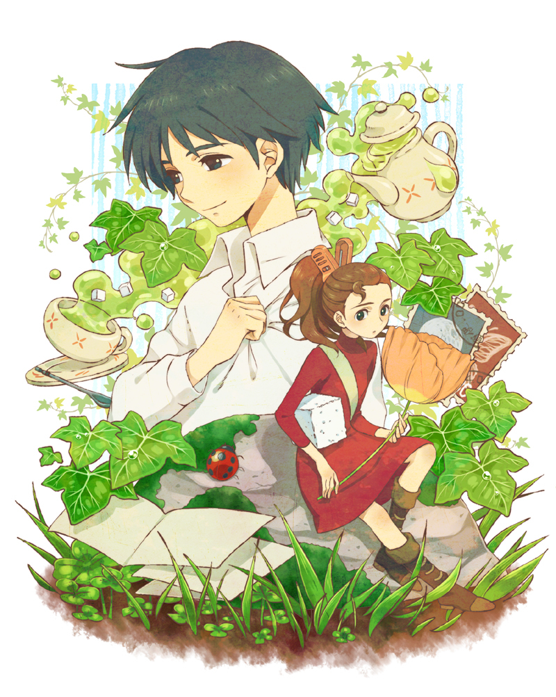 Shou and Arrietty   Karigurashi no Arrietty Fan Art 25052098 800x1002
