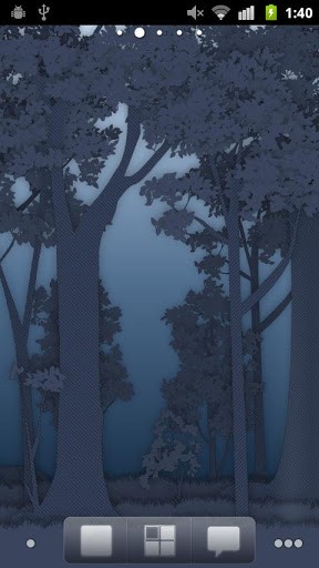 Bigger Paper Forest Live Wallpaper For Android Screenshot