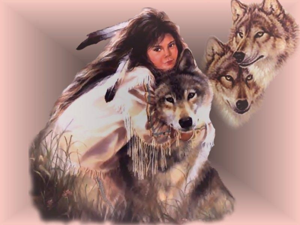 Native American Chief Wallpaper HD Background
