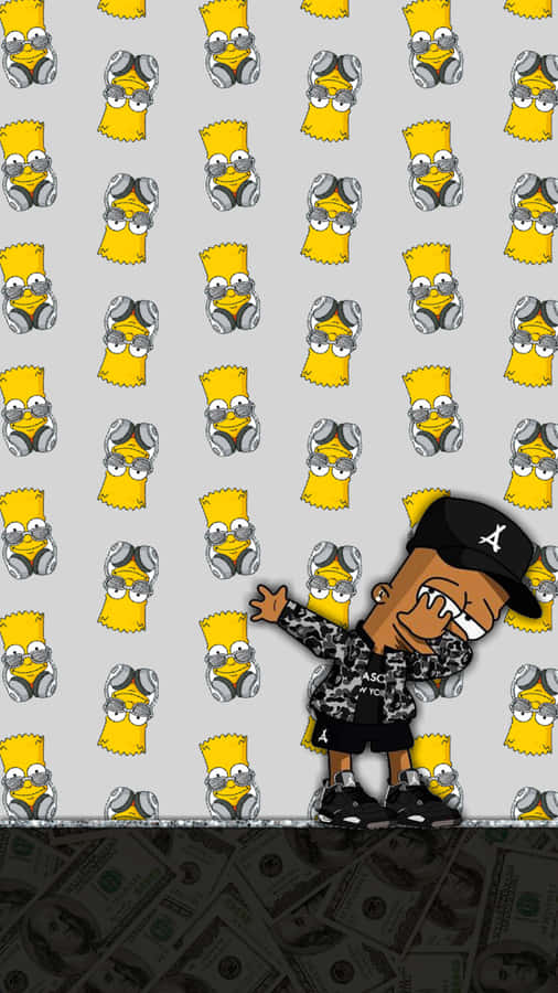 Dope Simpsons Billeder Wallpaper