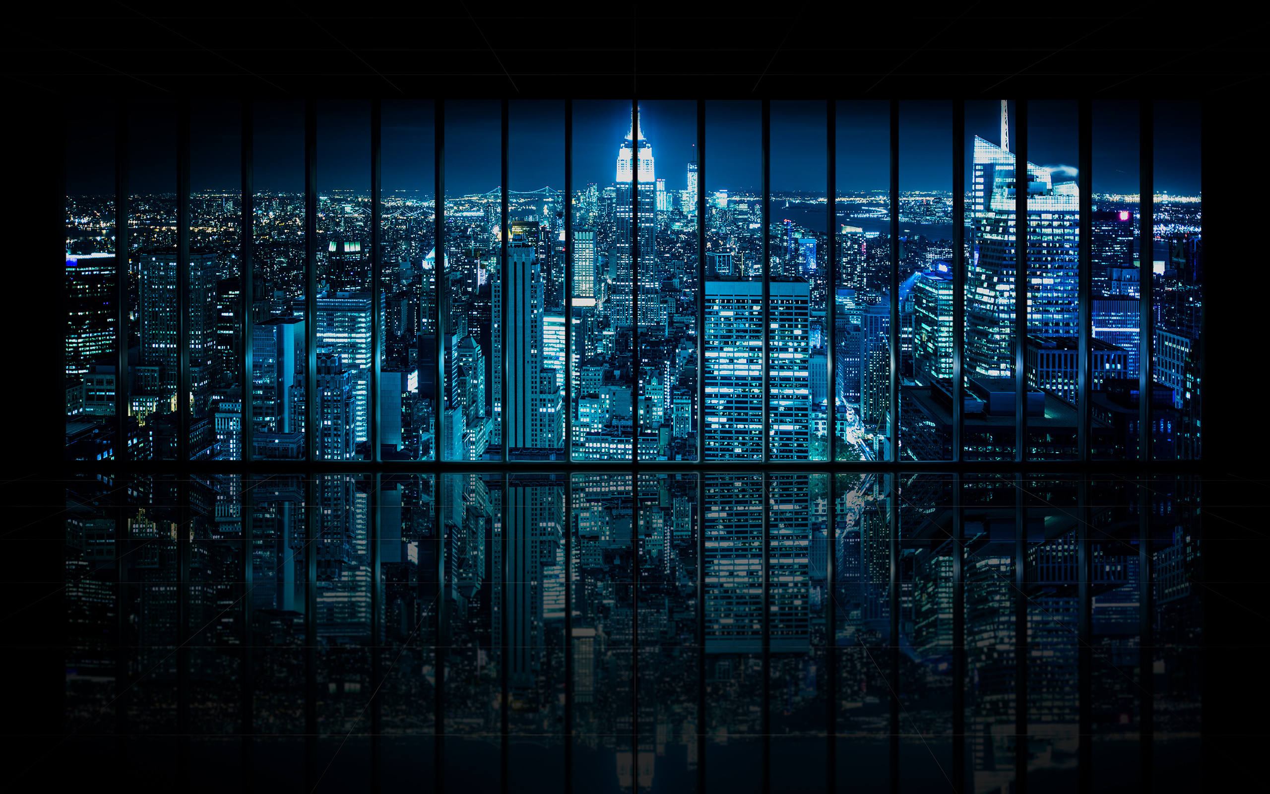 Dominic Kamp Photography Window To Gotham City Empty