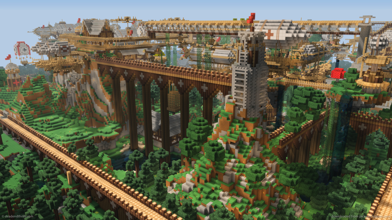Minecraft Dockland Wallpaper Pictures