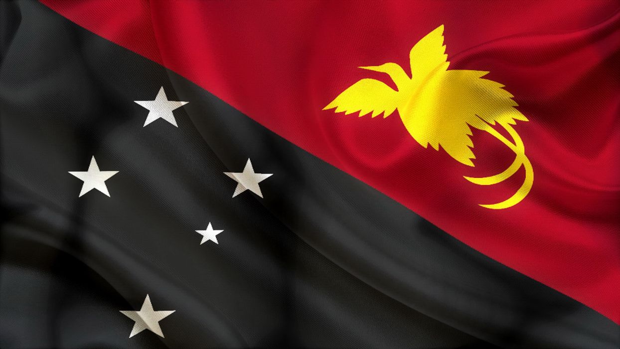 Papua New Guinea Flag Wallpaper