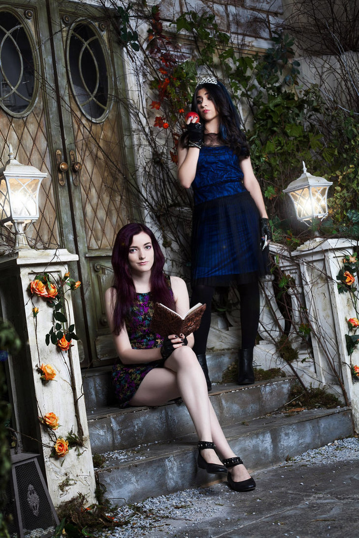 Inspired By Mal And Evie From Descendants Forsakenwitchery On
