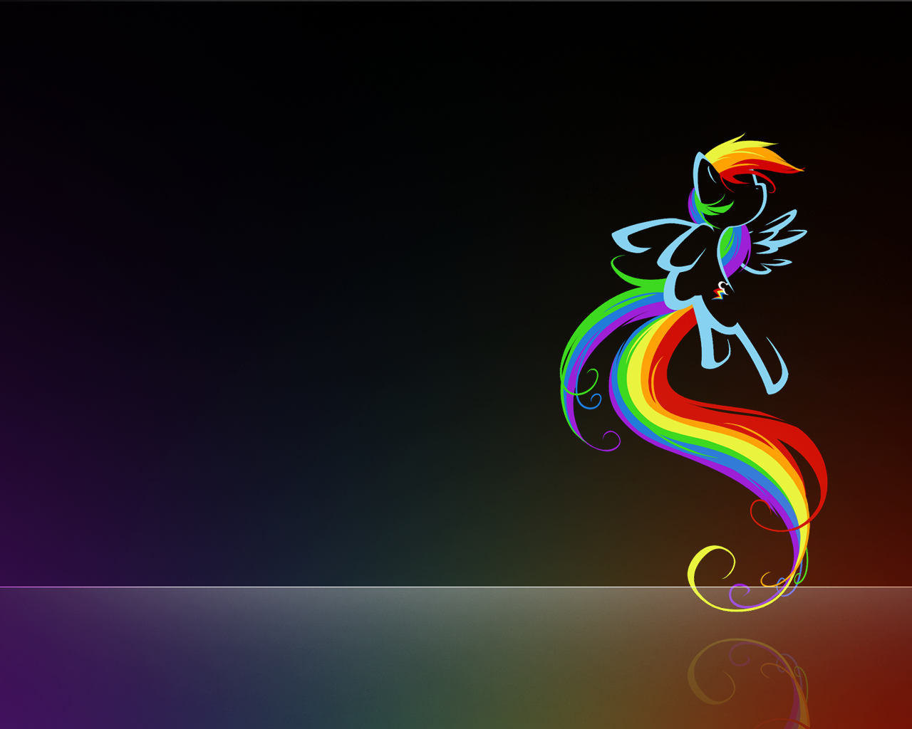 My Little Wallpaper Pony Rainbow Dash