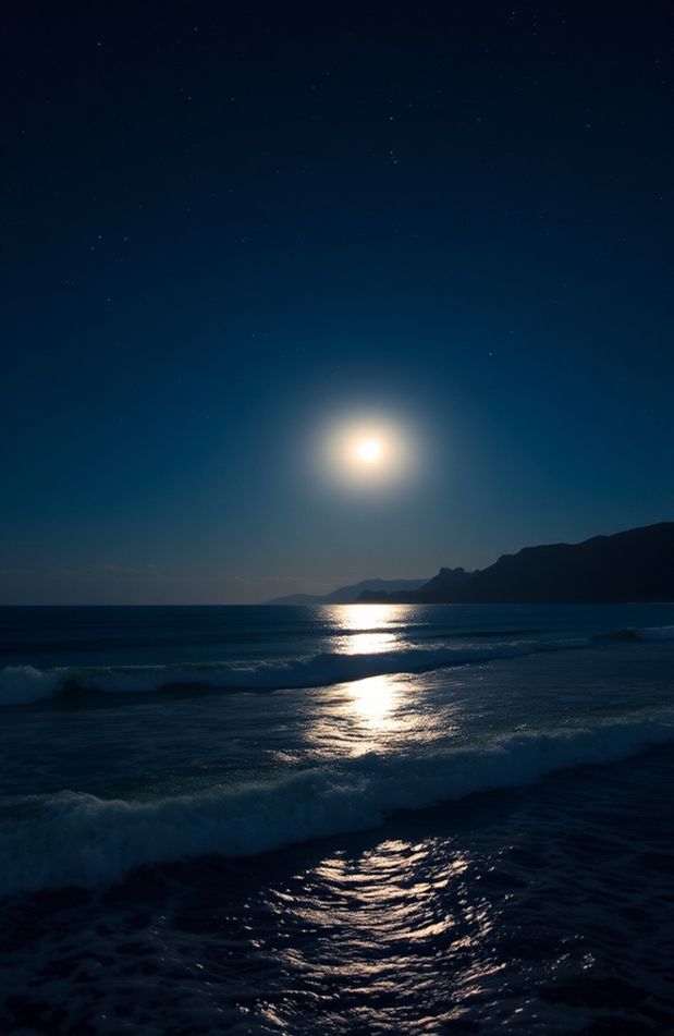 Night Ocean Wallpaper