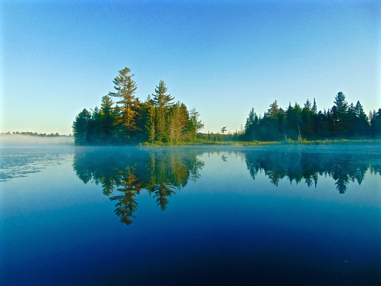 Beautiful Lakefront Property In The Adirondack Park Wallpaper