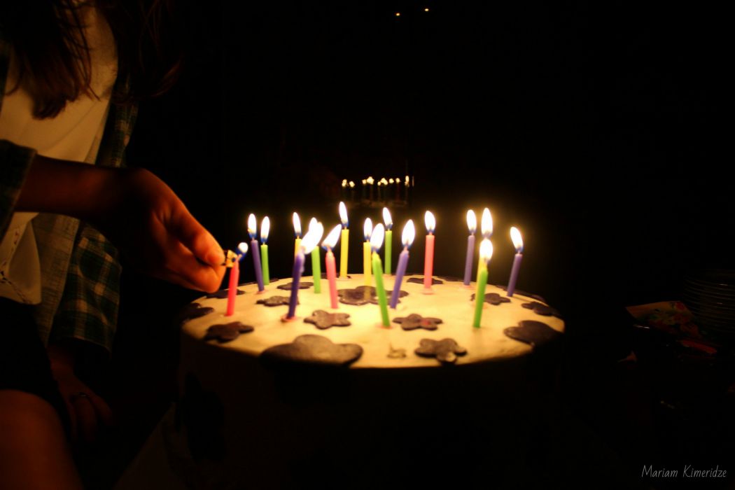 Velas Tarta Cumpleay Wallpaper