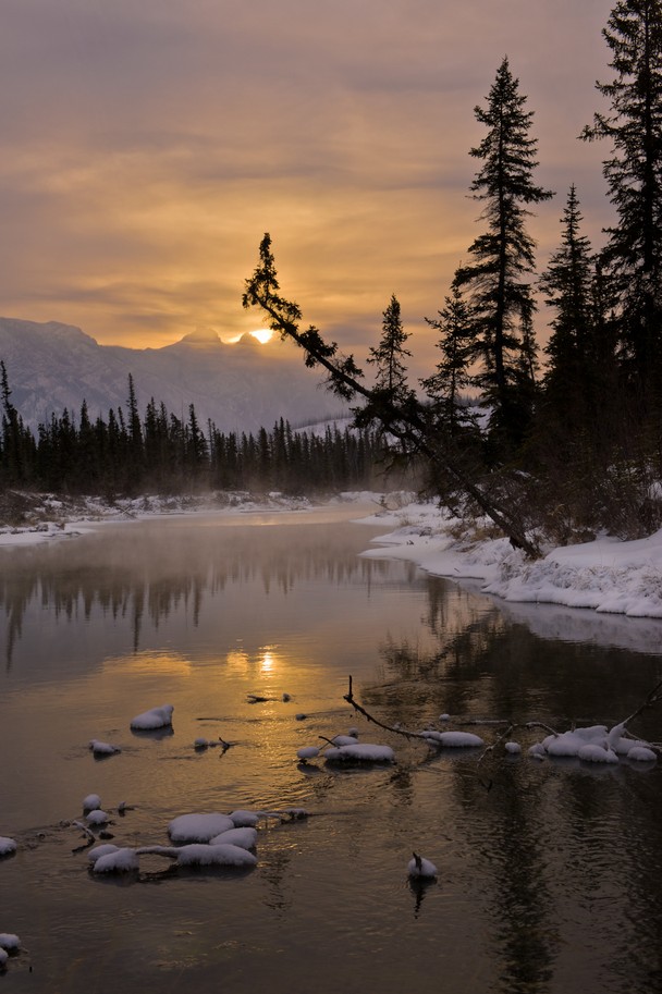 Winter Sunrise Reflection National Geographic Photo Contest