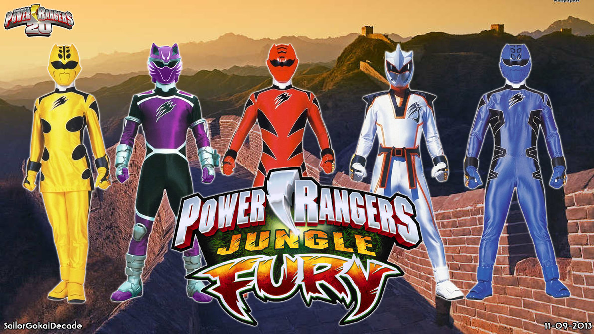 Power Rangers Jungle Fury WP by jm511