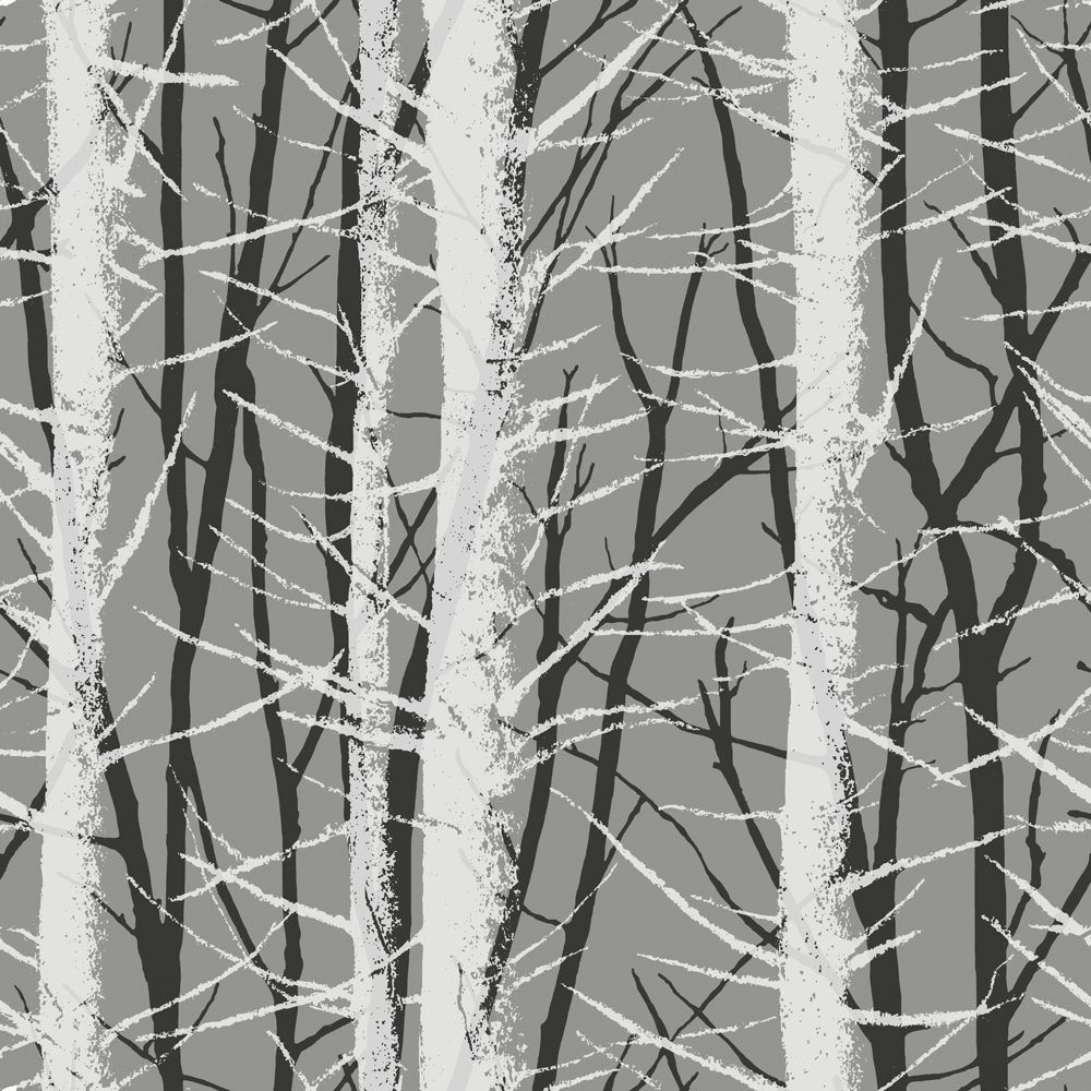 Birch Tree Wall Covering 1000x1000