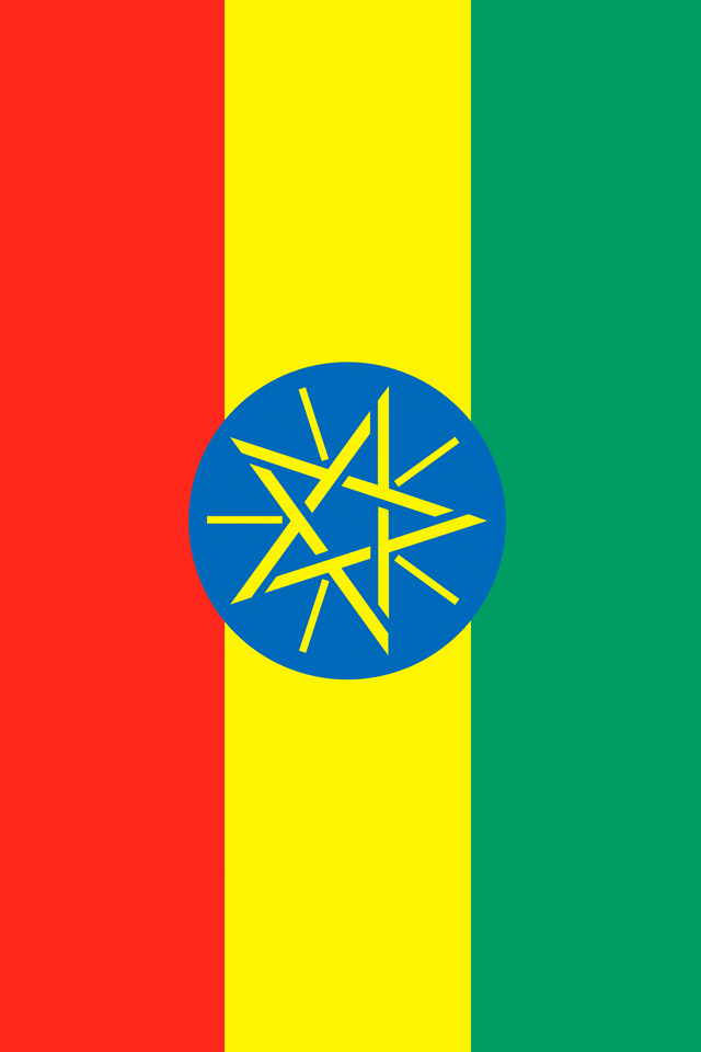 Ethiopia Flag iPhone Wallpaper HD