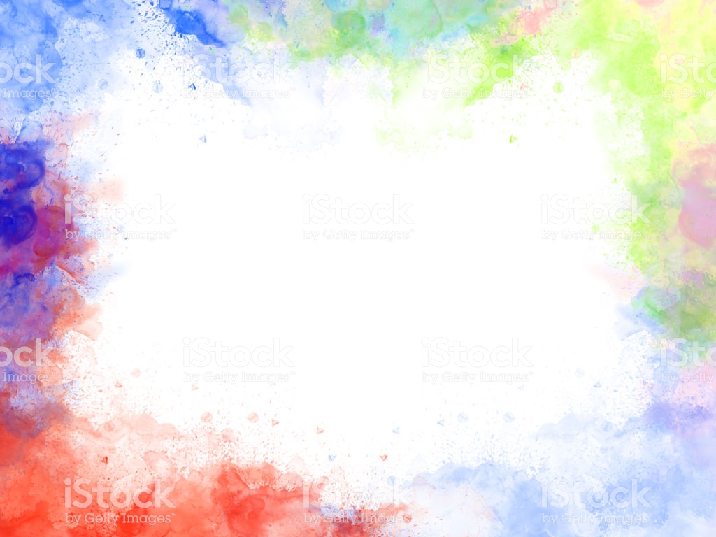 Abstract Beautiful Colorful Watercolor Painting Background