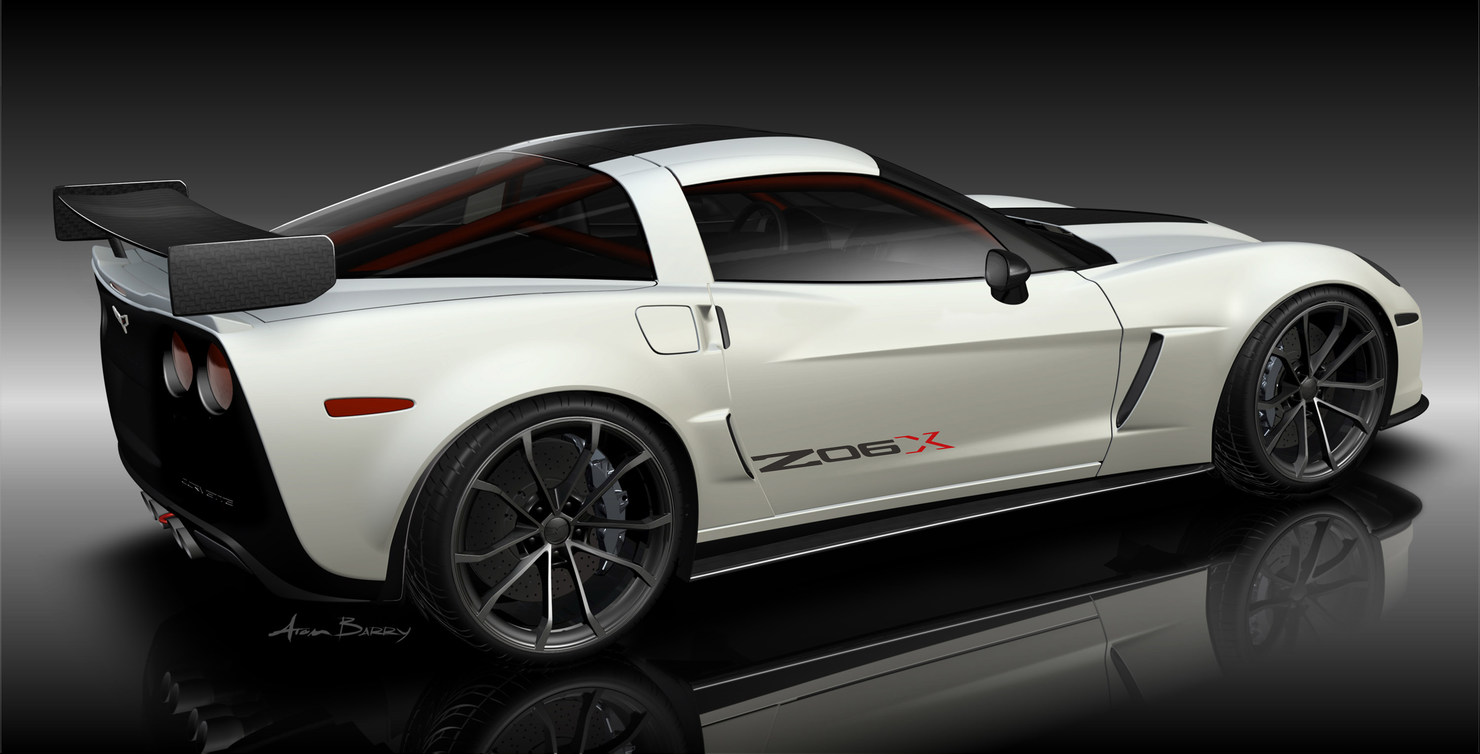 Corvette Z06x Track Car Concept Muscle Supercar Supercars Multi Dual F