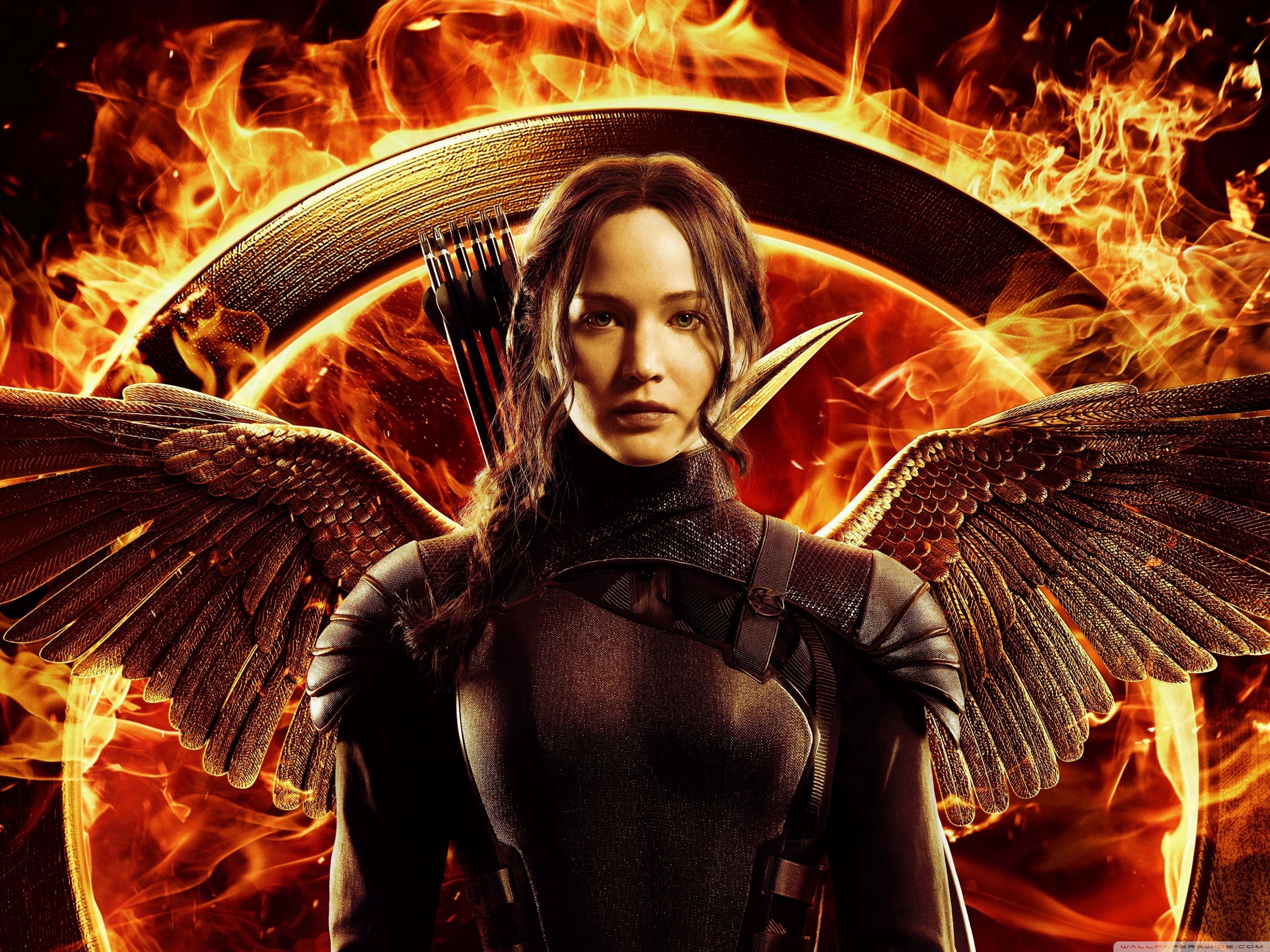 The Hunger Games Mockingjay Part 1 Katniss 4K HD Desktop