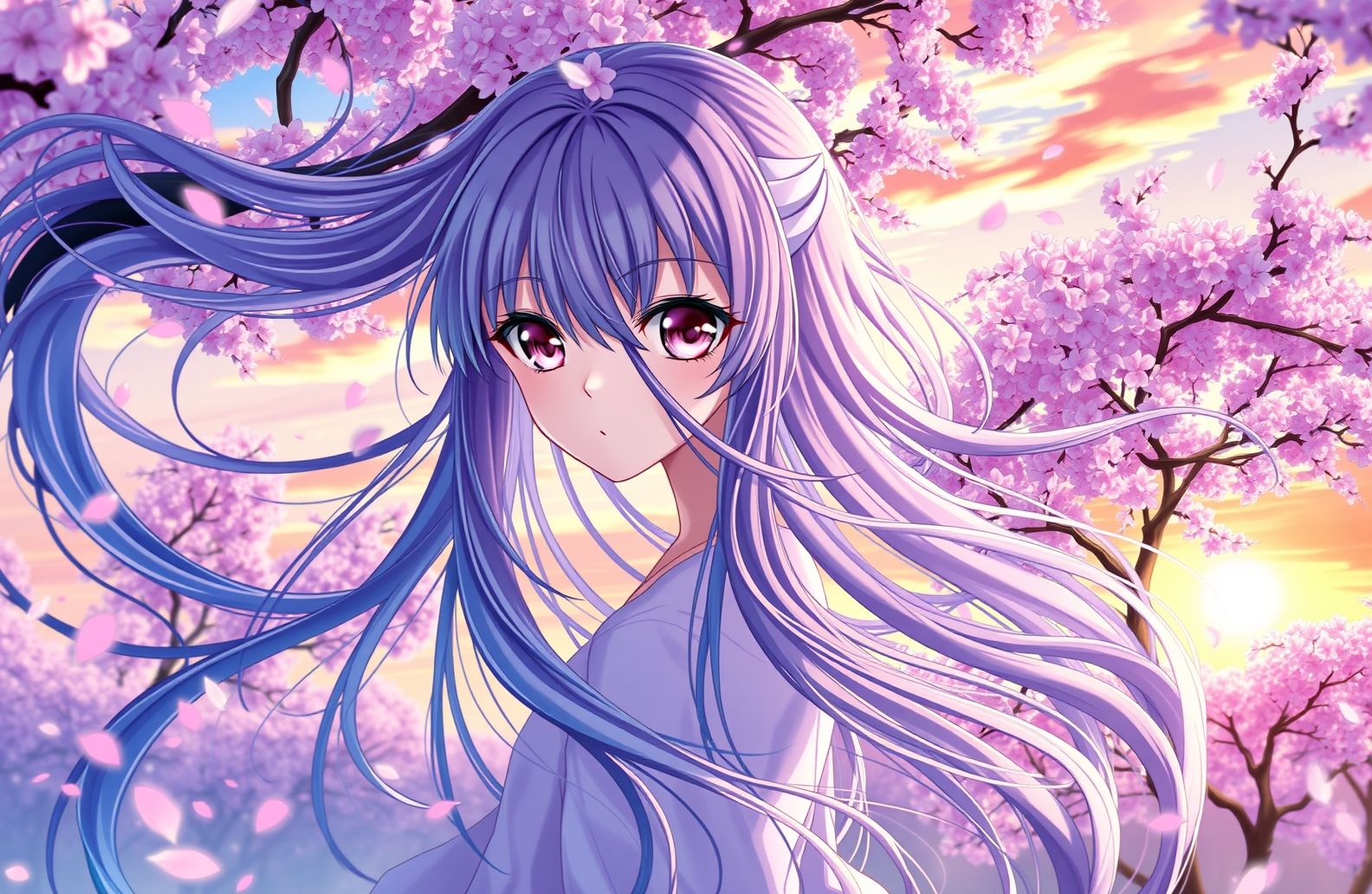 Beautiful Anime Girl Wallpaper