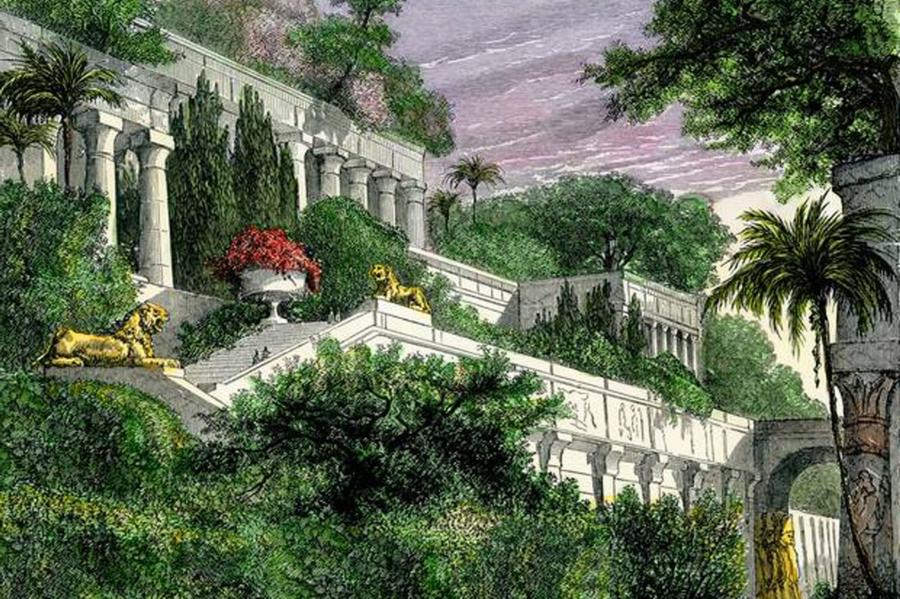 Hanging Gardens Of Babylon Wallpaper HD Source