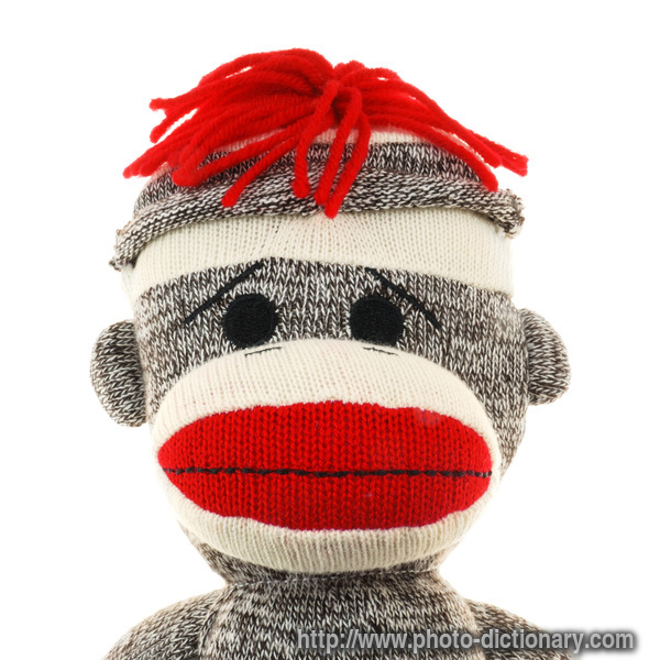 Sock Monkey Photo Picture Definition Word And Phrase