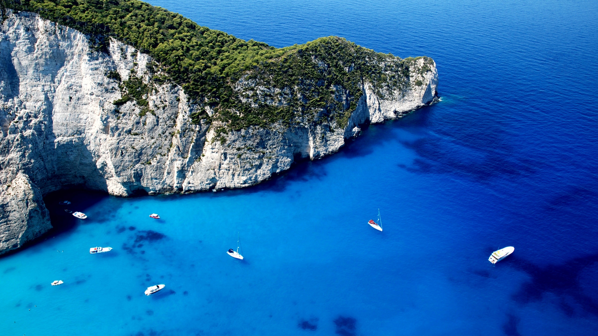 Navagio Beach (Shipwreck Beach) in Zakynthos, Greece, with turquoise waters and white cliffs
