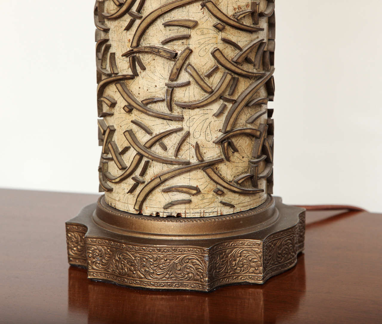 Free download Vintage Wallpaper Roller Lamp c 1940 For Sale at 1stdibs