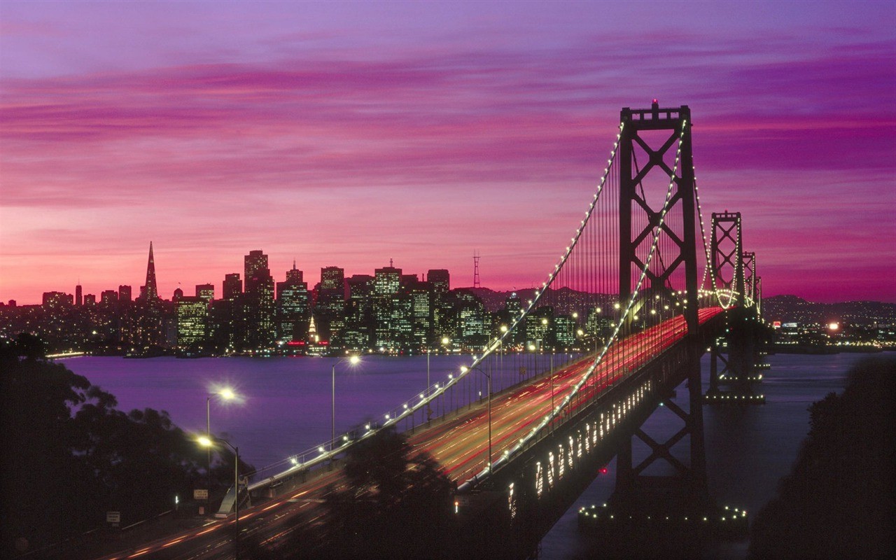 San Francisco Oakland Bay Bridge Wallpaper HD
