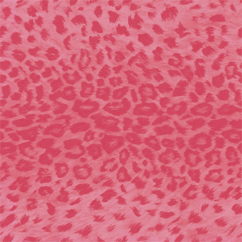 Pink Leopard Print Wallpaper Baby Nursery Kids